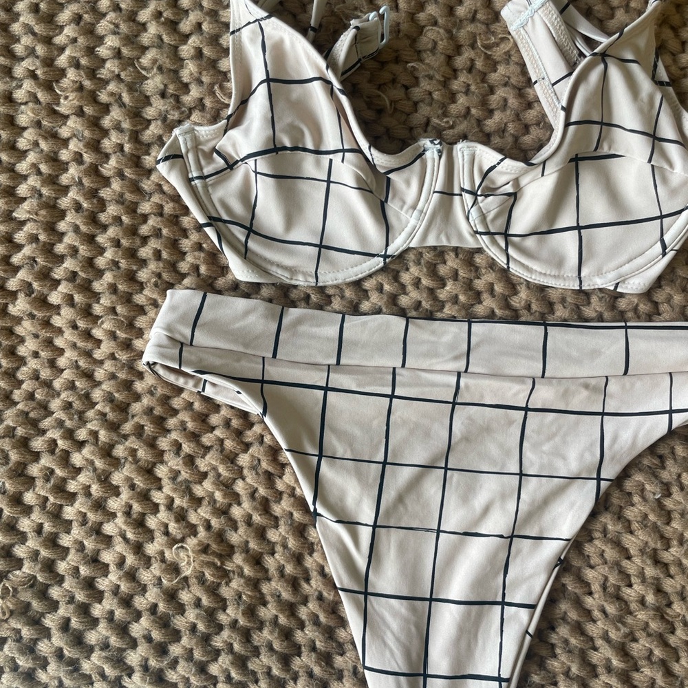 Stone fox swim